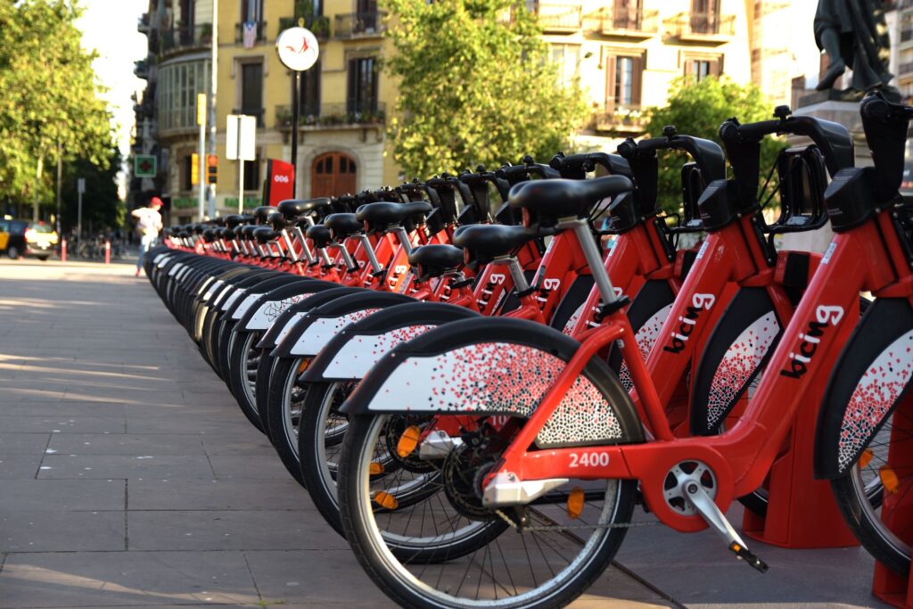 Bicicletas compartidas de Bicing Barcelona