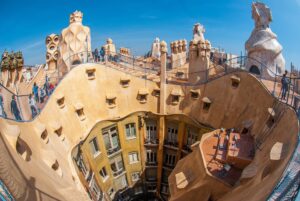 Monumentos históricos en Barcelona Gaudi