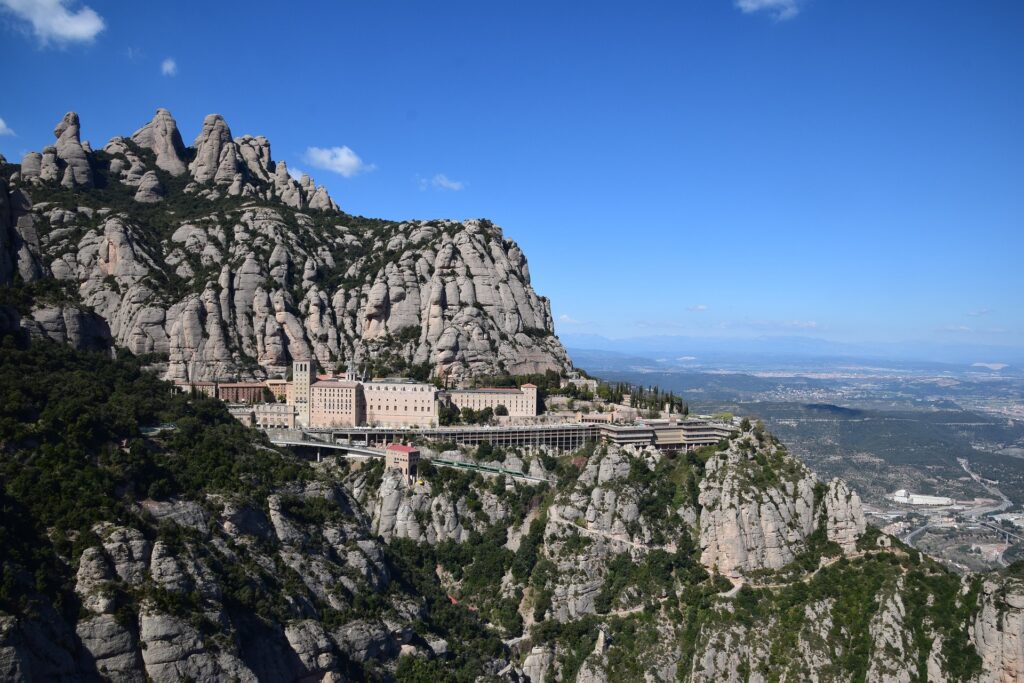 Monumentos históricos en Barcelona Montserrat