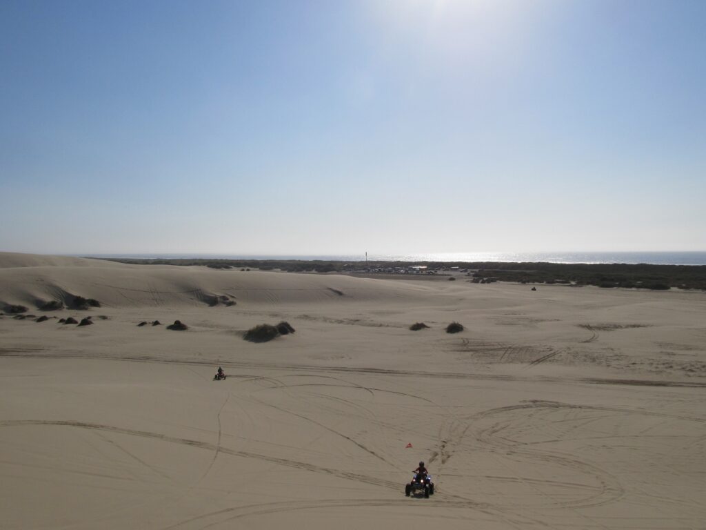 Quad en la playa